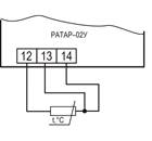 Подключение  датчиков  температуры к терморегулятору Ратар-02У